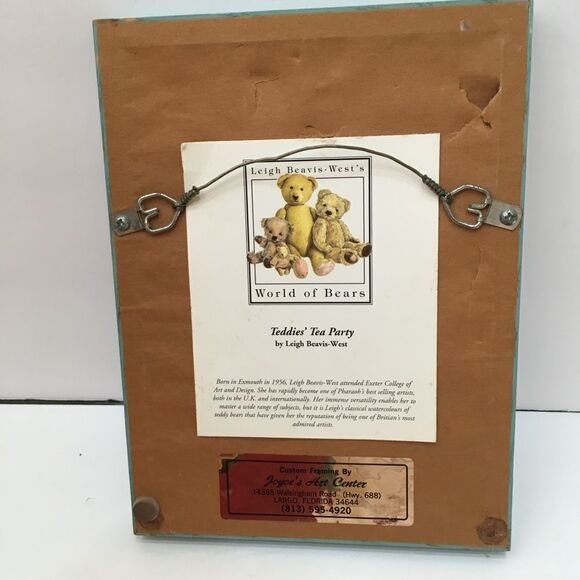 FRAMED TEDDIES’ TEA PARTY - Picture 3 of 5